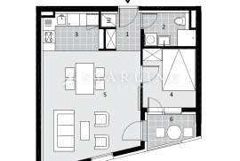 STAN S1.4, NOVOGRADNJA, PRODAJA, ZAPREŠIĆ, CENTAR, 48,00 m2, 2s, Zaprešić, Appartment