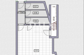 OTOK KRK, GRAD KRK - Penthouse 3S+DB sa krovnom terasom, Krk, Daire