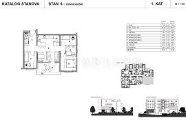 S6, NOVOGRADNJA, PRODAJA, ZAPREŠIĆ, CENTAR, 72 m2, 4s, Zaprešić, Wohnung