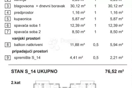 Rezidencija Topola Stan S-14, Varaždin, Διαμέρισμα