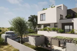 VODICE - S5 DVOETAŽNI PENTHOUSE NA 1. I 2. KATU S VRTOM I KROVNOM TERASOM, 159,01 m2 NETTO, Vodice, Appartment