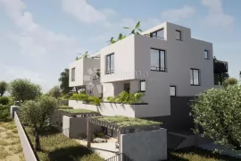 VODICE - S5 DVOETAŽNI PENTHOUSE NA 1. I 2. KATU S VRTOM I KROVNOM TERASOM, 159,01 m2 NETTO, Vodice, Appartment