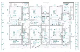 VODICE - S5 DVOETAŽNI PENTHOUSE NA 1. I 2. KATU S VRTOM I KROVNOM TERASOM, 159,01 m2 NETTO, Vodice, Appartment