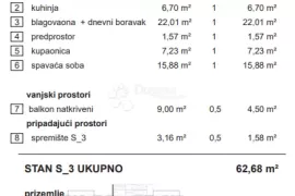 Rezidencija Topola Stan S-3, Varaždin, Daire