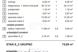 Rezidencija Topola Stan S-2, Varaždin, Appartamento