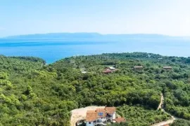 POGLED MORE, SA PROJEKTOM ZA VILLU S BAZENOM!, Labin, Tierra