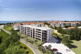 Moderan trosobni stan (S94) na 4. katu 200 m od mora, Umag, Appartement