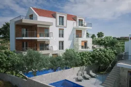 STIVAŠNICA - PENTHOUSE F POTKROVLJE S TERASOM I POGLEDOM NA MORE, Rogoznica, Διαμέρισμα