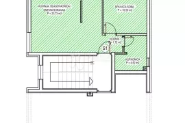 PRILIKA!! - PETRČANE - S1 JEDNOSOBAN STAN U PRIZEMLJU S VRTOM, Zadar - Okolica, Apartamento