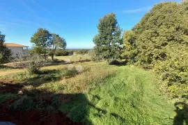 Prostrana građevinska parcela s pogledom na more u mirnom susjedstvu, Brtonigla, Terrain