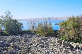 CESARICA, GRAĐEVINSKO ZEMLJIŠTE S PANORAMSKIM POGLEDOM NA MORE, Karlobag, Terra