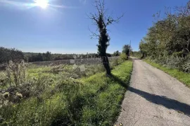 ISTRA, GRAĐEVINSKO ZEMLJIŠTE SA INFRASTRUKTUROM, 20MIN OD POREČA!, Tinjan, Земля