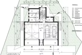 Zemljište s pogledom na more, građevinskom dozvolom i projektom za 3 stana, Opatija - Okolica, Zemljište