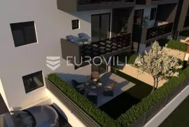 Trogir, Balančane, dvosoban stan na visokom prizemlju neto korisne površine 49,62 m2 – S4 Istok, Trogir, Apartamento