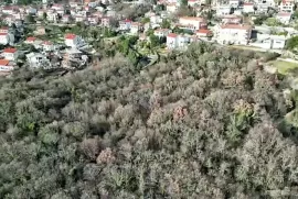 Rijeka, Kastav, građevinsko zemljište s pogledom na Kvarner, Kastav, Tierra