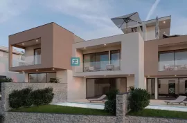 VODICE, novi projekt, troetažni stan, bazen, pogled na more, vrt, S3, Vodice, Kвартира