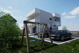 Požega, moderni dvoetažni stan s 2 balkona, terasom i vrtom, Požega, Appartment