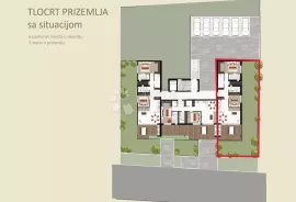 NAJPOŽELJNIJA NOVOGRADNJA U GRADU - STAN A-P-D, PRIZEMLJE S VRTOM, Novigrad, Apartamento