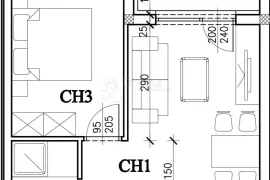 Novogradnja na odličnoj obiteljskoj lokaciji (Stan CH) - 2.KAT, Pula, Διαμέρισμα