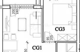 Novogradnja na odličnoj obiteljskoj lokaciji (Stan CG) - 2.KAT, Pula, Wohnung