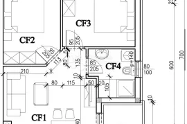 Novogradnja na odličnoj obiteljskoj lokaciji (Stan CF) - 2.KAT, Pula, Appartment