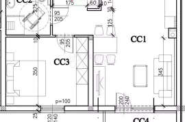 Novogradnja na odličnoj obiteljskoj lokaciji (Stan CC) - 2.KAT, Pula, Appartment