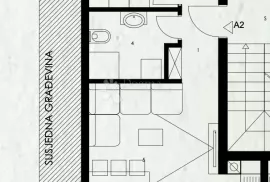 A2 STAN NA 1. KATU 53.90 m2, novogradnja ZGRADA C, Pula, Appartamento