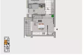 Sveta Nedelja, Brezje, stan (S2) 58 m2, 2S+DB+lođa, GPM, VPM, Sveta Nedelja, Daire