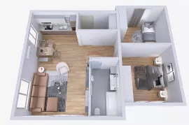 Zagreb, Vrapče, predivan stan u novogradnji, 87 m2 s balkonom, Zagreb, Appartment