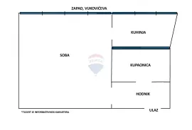 Zagreb, Črnomerec, garsonijera 26 m2 u Ilici, Zagreb, Daire