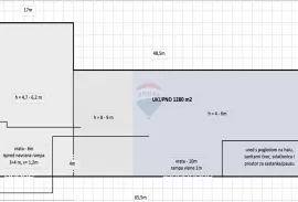 Sesvete, Popovec, hala 1280 m2 + vanjski prostor, Zagreb, Commercial property