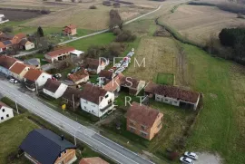 Hrastje, Građevinsko zemljište sa kućom i gospodarskim zgradama-Hrastje, Sveti Ivan Zelina, Land