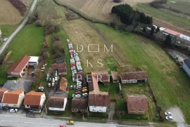 Hrastje, Građevinsko zemljište sa kućom i gospodarskim zgradama-Hrastje, Sveti Ivan Zelina, Land