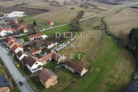 Hrastje, Građevinsko zemljište sa kućom i gospodarskim zgradama-Hrastje, Sveti Ivan Zelina, Terrain