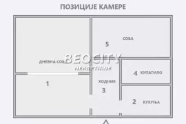 Stari grad, Centar, Majke Jevrosime, 2.0, 50m2, Stari Grad, Stan