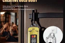 ელექტრო თმის საკრეჭი, მძლავრი, გამძლე, მეტალის საპ