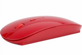 უნივერსალური უკაბელო ოპტიკური მაუსი Slim 2.4GHz