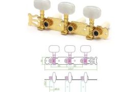 Classical Guitar Tuning Machine Head-Golden სიმები