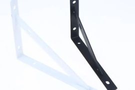 2 ცალი თაროს სამფეხა სამაგრი 15 სმ, მძიმე დატვირთვ