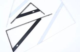 2 ცალი თაროს სამფეხა სამაგრი 15 სმ, მძიმე დატვირთვ