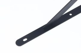 2 ცალი თაროს სამფეხა სამაგრი 15 სმ, მძიმე დატვირთვ