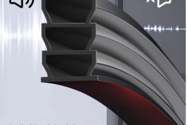 6 მეტრიანი შესასვლელი კარის ფანჯრის დალუქვის ზოლი 