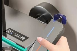 X7 ორიგინალი თერმოსტატული ციფრული ეკრანის მქონე შხ