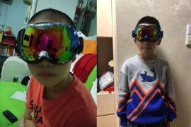 სათხილამურო სათვალე მოზრდილებისთვის,ორშრიანი ნისლი