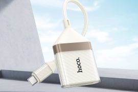 უნივერსალური ქარდრიდერი hoco UA40A Crystal Type-C 