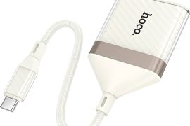 უნივერსალური ქარდრიდერი hoco UA40A Crystal Type-C 