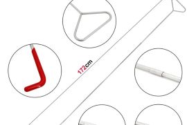 ავტომობილის უნივერსალური საკეტის გამღები კაუჭი