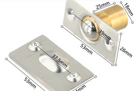 ავეჯის კარის საკეტი ბურთის, უხილავი ხის კარადის