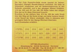 Optima Gypsyfire Medium 012-050 აკუსტიკური/Gypsy გ