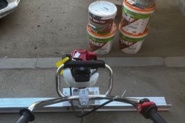 ბეტონის სტიაშკის სასწორებელი ვიბრო რეიკა